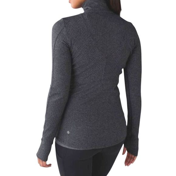 LULULEMON ATHLETICA Kanto Catch Me 1/2 Zip Pullover Size 6 - Picture 2 of 7